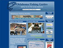 Tablet Screenshot of oklahomafishingguides.com